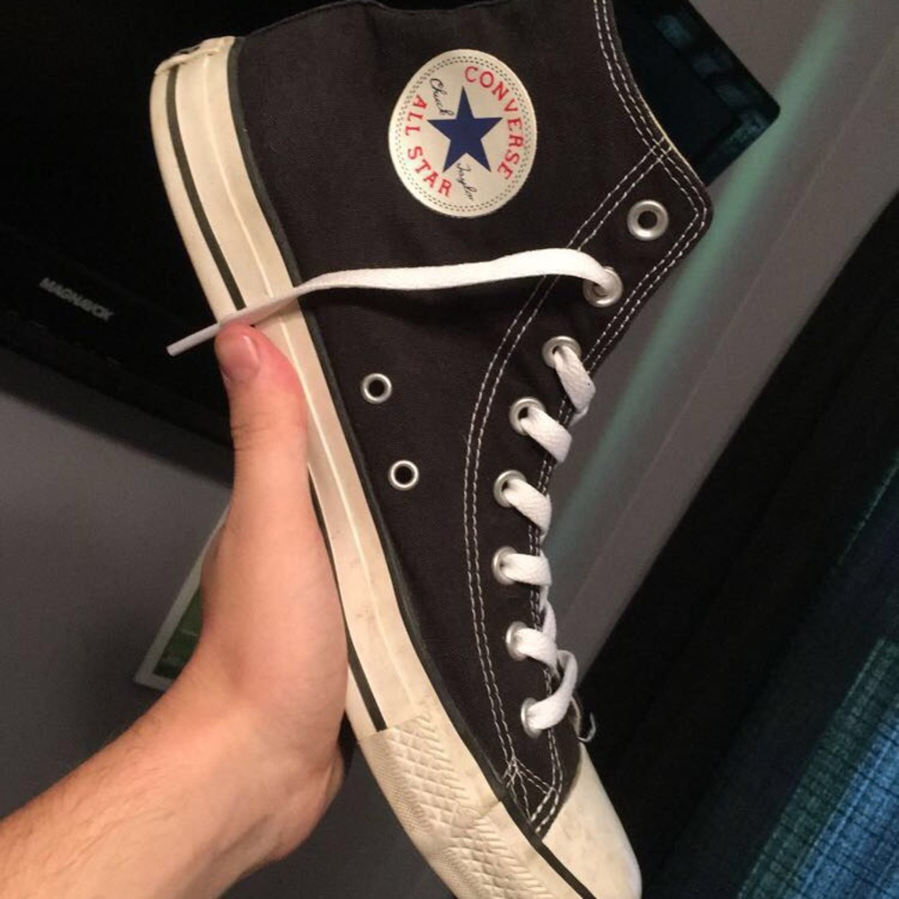 Black Converse Hi-Top